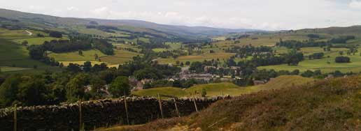 View Looking Up Weardale